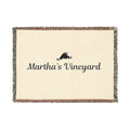 Martha's Vineyard Woven Blanket — Cozy Island Picnic & Throw