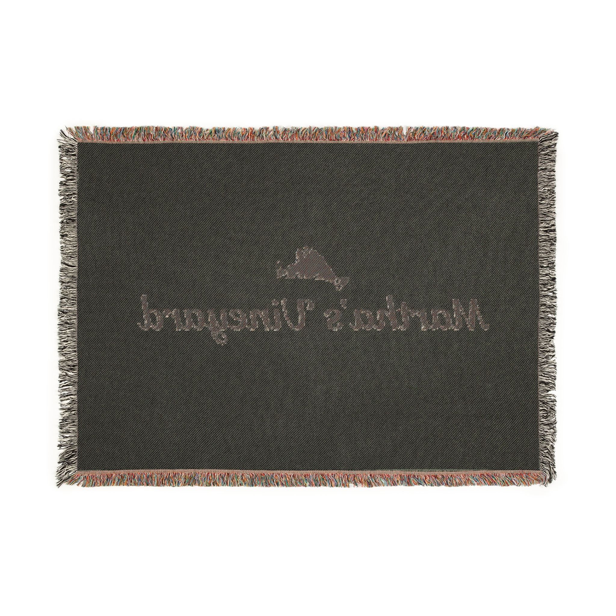 Martha's Vineyard Woven Blanket — Cozy Island Picnic & Throw